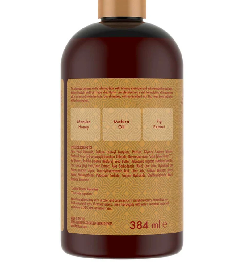 SheaMoisture Manuka Honey & Mafura Oil Intensive Hydration Shampoo 384ml