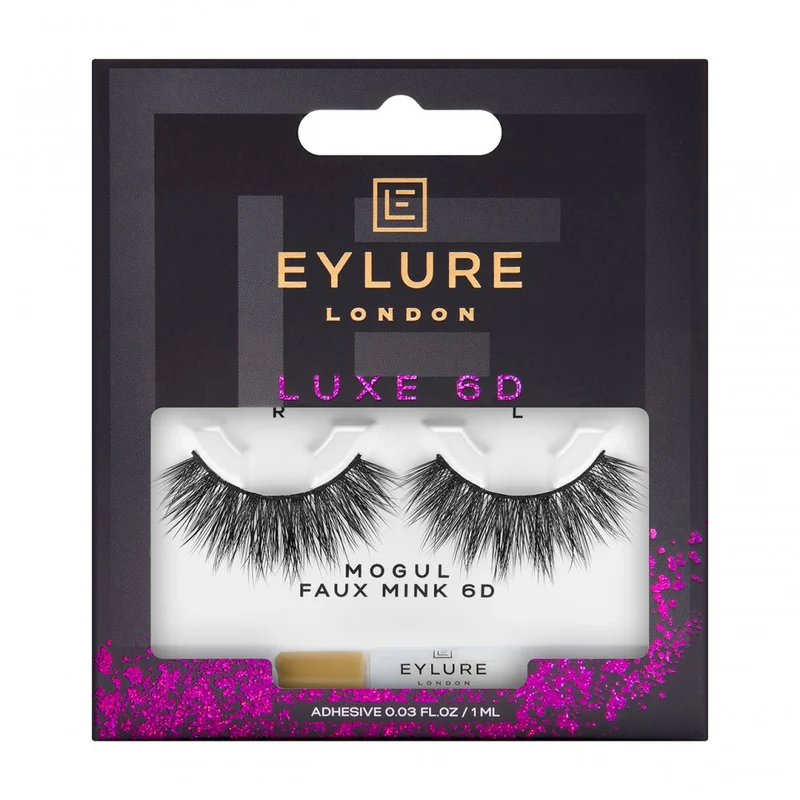Eylure Luxe Faux Mink Lashes 6D Mogul