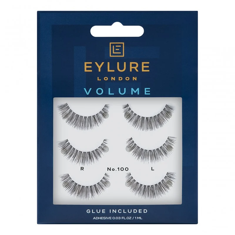 Eylure Volume 100 Lashes, Multipack 3 prs