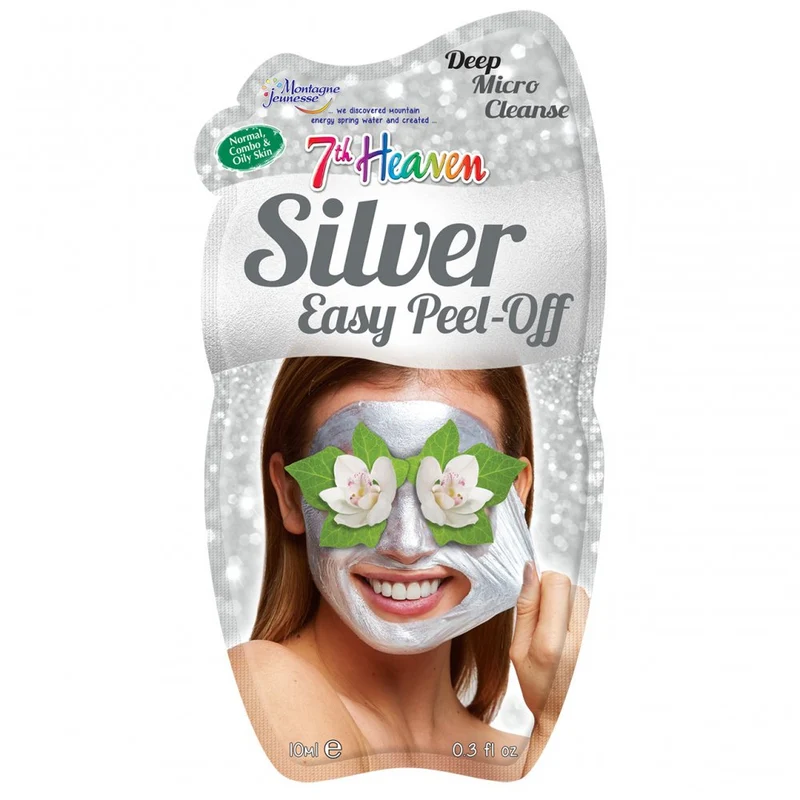 7th Heaven Silver Easy Peel Off Mask, 10ml