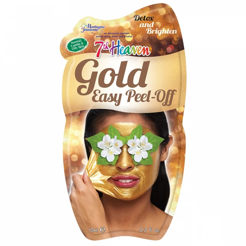 7th Heaven Gold Easy Peel Off Face Mask