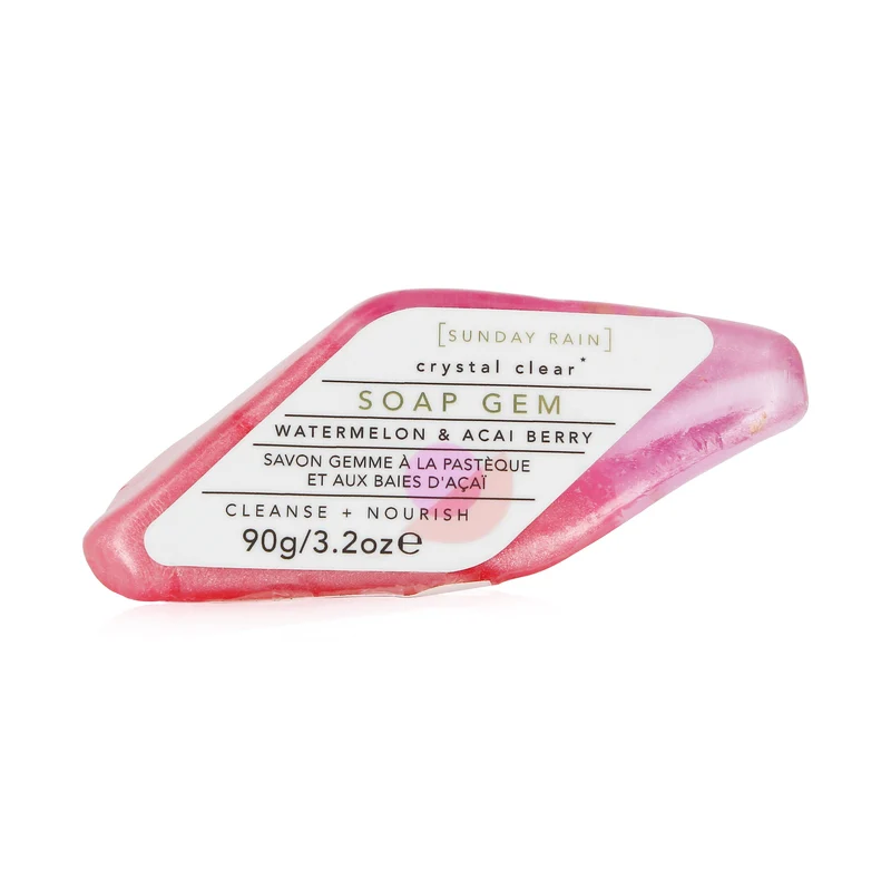 Sunday Rain Gem Soap Acai & Watermelon, 90g