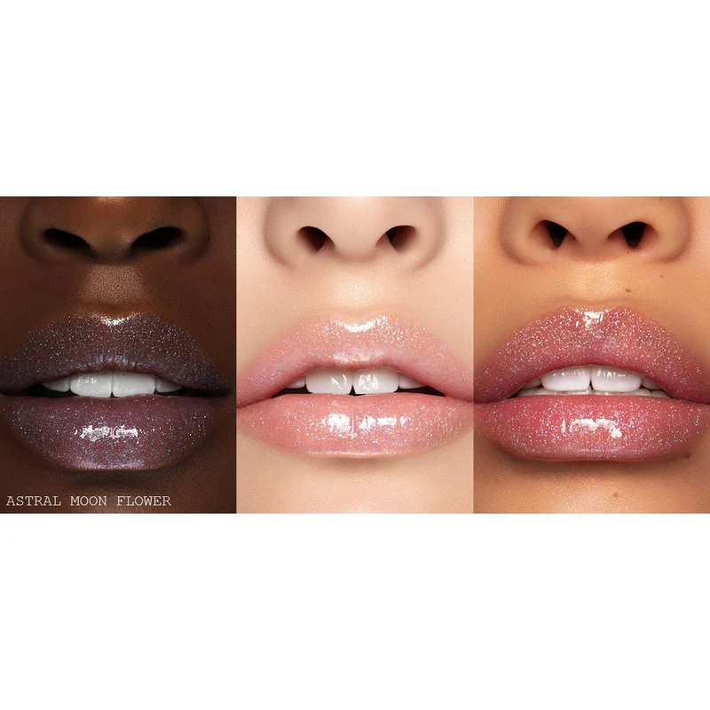 Pat McGrath Lust: Gloss Lip Gloss - Astral Moon Flower (Periwinkle Blue with Iridescent Pearl)