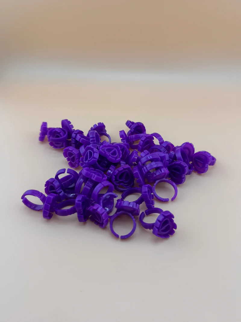 100pcs Glue rings