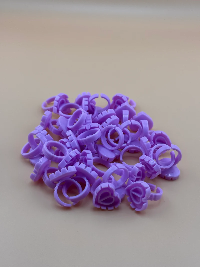 100pcs Glue rings