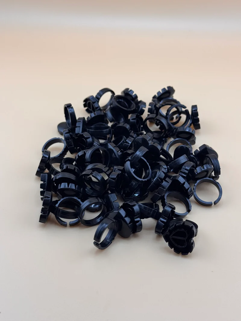 100pcs Glue rings