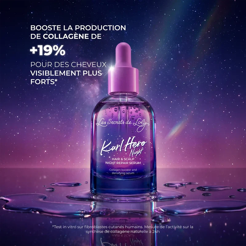 Duo Kurl Hero Day & Night - Sérum de jour fortifiant + Sérum de nuit réparateur