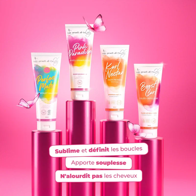 Routine Cheveux Bouclés - 4 étapes essentielles et un vaporisateur