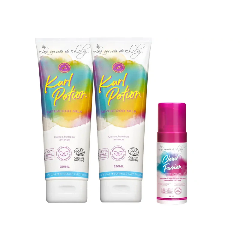Pack Duo Kurl Potion (x2) - Mousse fixante 100ml OFFERTE