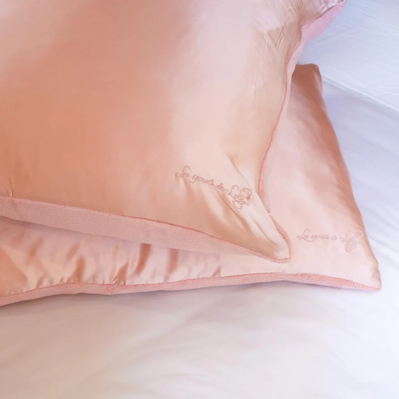 Kiss Pillow Rose Gold - Taie d'oreiller