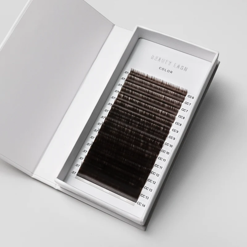 Brown Volume Lashes Mixed