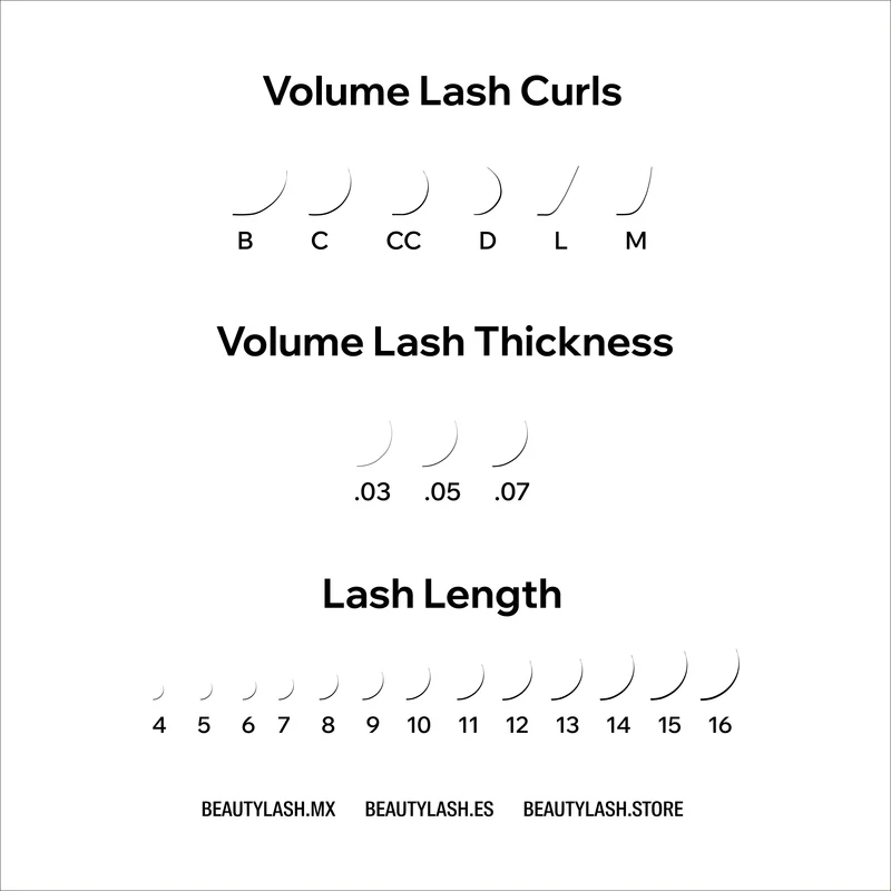 Dark Volume Lashes
