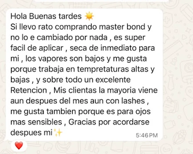 Master Bond – 0.5 seg. | Hasta 8 Semanas | Transparente