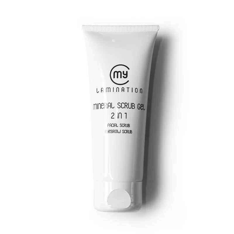 Mineral Scrub Gel 2 en 1 | Crema Exfoliante Laminación de Cejas | My Lamination