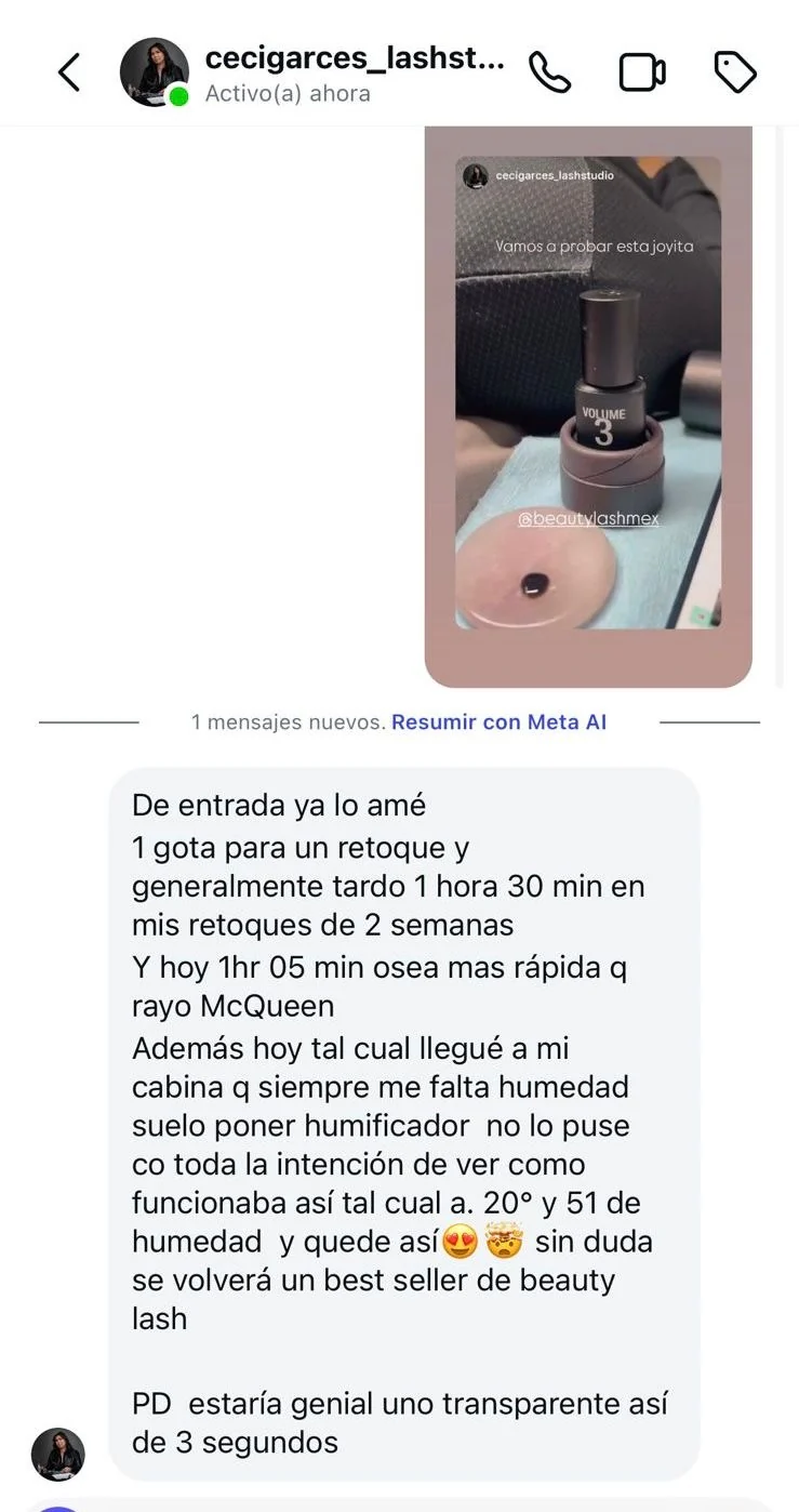 Volume 3 – 0.3 seg. | Hasta 8 Semanas | Negro