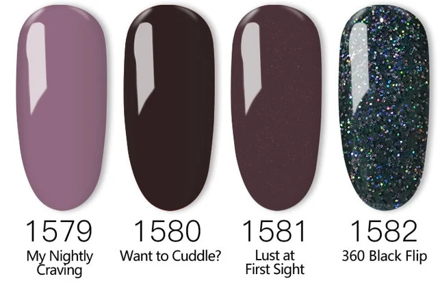4Pcs/set 369 Colors 8ml Gel Polish Nail Gel Lak Art Set For Salon LED UV Vernis Semi Permanent Gellak Soak Off Gel Nail Polish