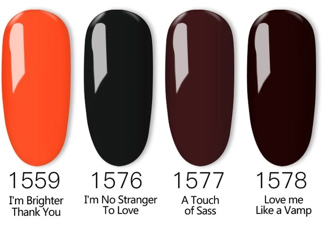 4Pcs/set 369 Colors 8ml Gel Polish Nail Gel Lak Art Set For Salon LED UV Vernis Semi Permanent Gellak Soak Off Gel Nail Polish