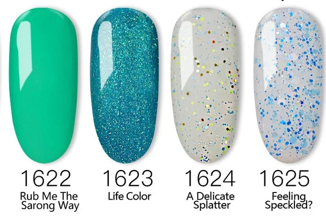 4Pcs/set 369 Colors 8ml Gel Polish Nail Gel Lak Art Set For Salon LED UV Vernis Semi Permanent Gellak Soak Off Gel Nail Polish