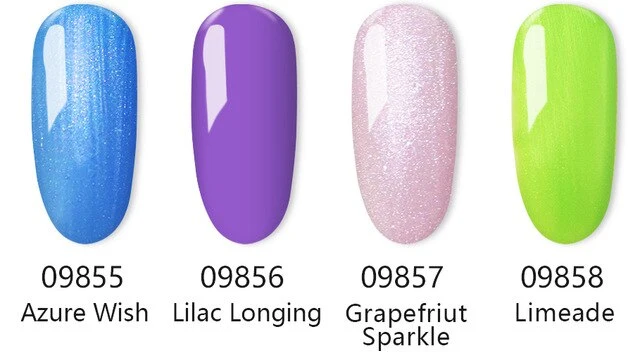 4Pcs/set 369 Colors 8ml Gel Polish Nail Gel Lak Art Set For Salon LED UV Vernis Semi Permanent Gellak Soak Off Gel Nail Polish