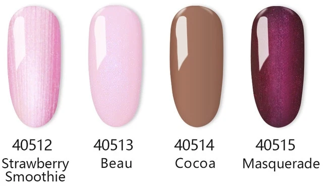 4Pcs/set 369 Colors 8ml Gel Polish Nail Gel Lak Art Set For Salon LED UV Vernis Semi Permanent Gellak Soak Off Gel Nail Polish