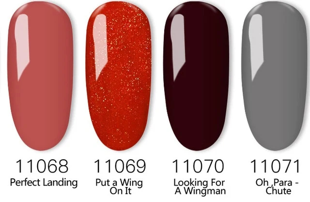 4Pcs/set 369 Colors 8ml Gel Polish Nail Gel Lak Art Set For Salon LED UV Vernis Semi Permanent Gellak Soak Off Gel Nail Polish