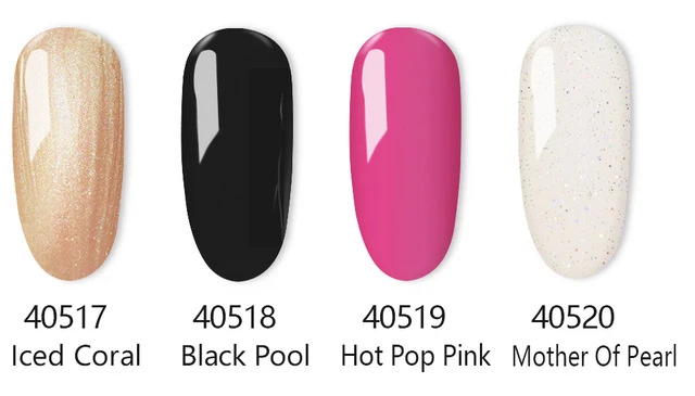 4Pcs/set 369 Colors 8ml Gel Polish Nail Gel Lak Art Set For Salon LED UV Vernis Semi Permanent Gellak Soak Off Gel Nail Polish