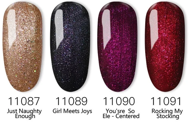 4Pcs/set 369 Colors 8ml Gel Polish Nail Gel Lak Art Set For Salon LED UV Vernis Semi Permanent Gellak Soak Off Gel Nail Polish
