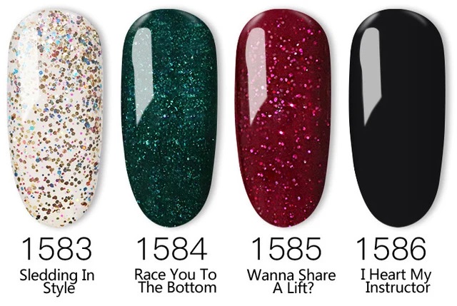 4Pcs/set 369 Colors 8ml Gel Polish Nail Gel Lak Art Set For Salon LED UV Vernis Semi Permanent Gellak Soak Off Gel Nail Polish