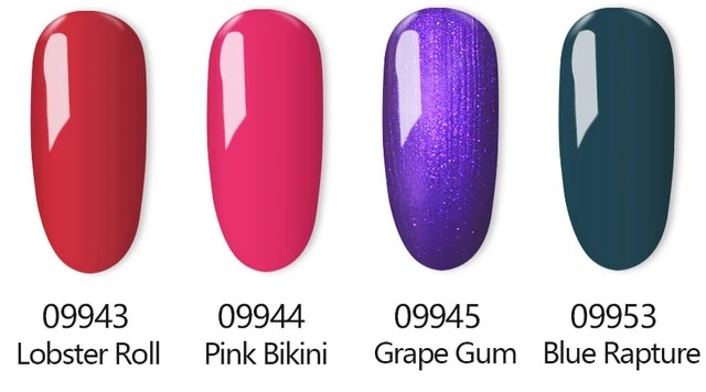 4Pcs/set 369 Colors 8ml Gel Polish Nail Gel Lak Art Set For Salon LED UV Vernis Semi Permanent Gellak Soak Off Gel Nail Polish