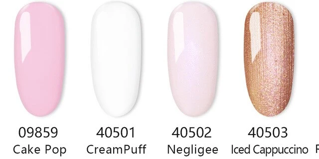4Pcs/set 369 Colors 8ml Gel Polish Nail Gel Lak Art Set For Salon LED UV Vernis Semi Permanent Gellak Soak Off Gel Nail Polish