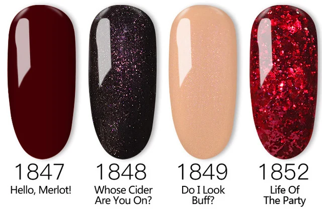 4Pcs/set 369 Colors 8ml Gel Polish Nail Gel Lak Art Set For Salon LED UV Vernis Semi Permanent Gellak Soak Off Gel Nail Polish