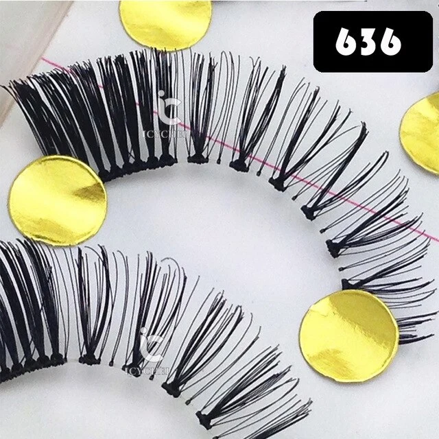ICYCHEER 10 Pairs Beauty Makeup Mini Half Corner Black False Eyelashes Natural Fake Eye Lashes Makeup Tools