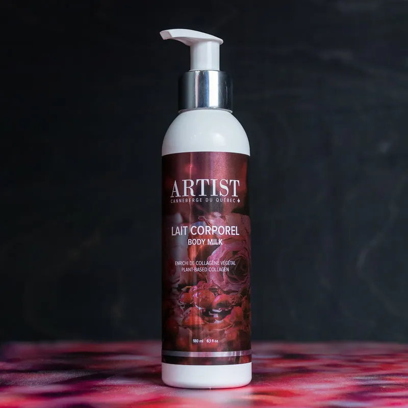 Lait corporel à la canneberge du Québec ARTIST