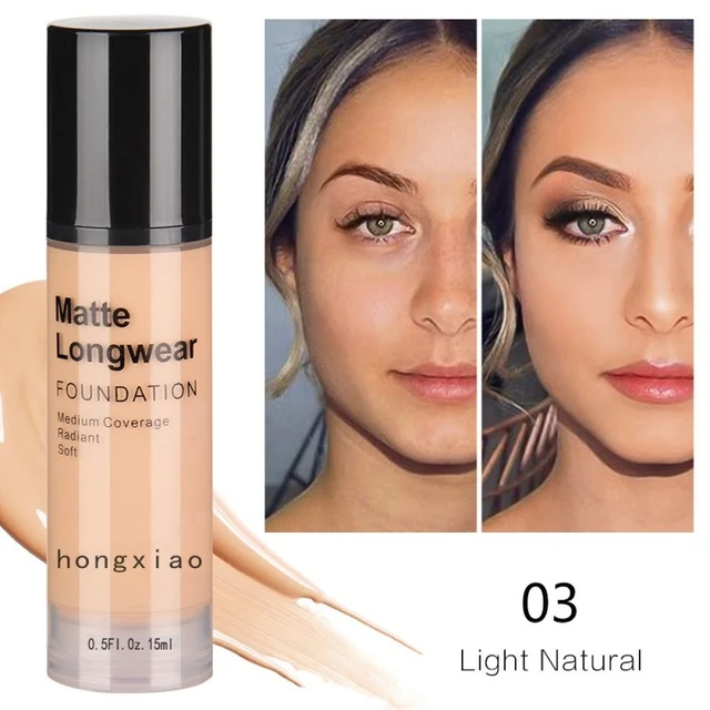 Matte Liquid Foundation Moisturizing Hide Pores Cover Freckles Scars For Skin Tone Makeup Foundation Face Makeup