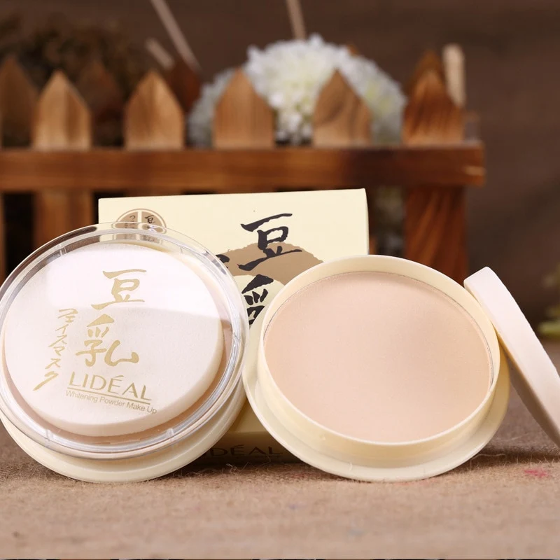 Transparent Pressed Powder Long Lasting Oil Control Face Foundation Waterproof Whitening Skin Finish Concealer Pressed Powder