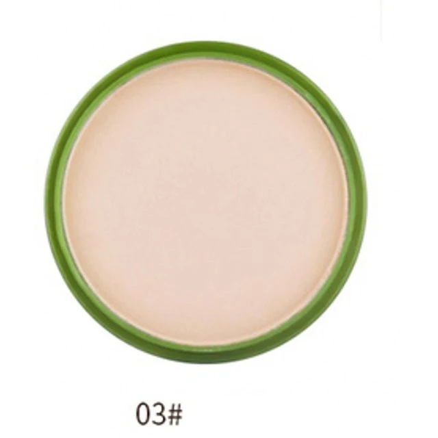 Hot 1pc Aloe Vera Moisturizer Face Powder Smoothing Extract Pressed Powder Breathable Makeup Concealer Brighten Foundation