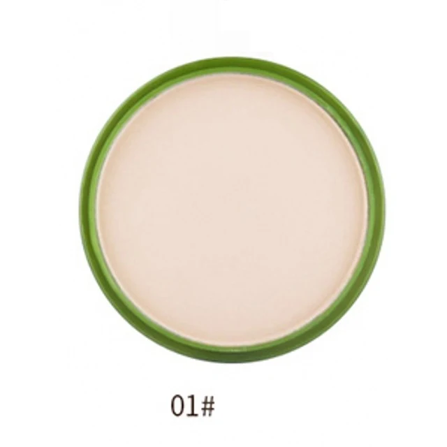 Hot 1pc Aloe Vera Moisturizer Face Powder Smoothing Extract Pressed Powder Breathable Makeup Concealer Brighten Foundation