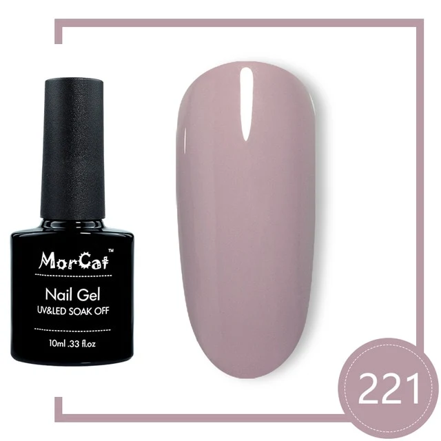 MorCat Top And Base Coat 10ml Gel Nail Polish UV Transparent Nail Gel Soak Off No Wipe Primer Gel Varnishes Lacquer Nail Art