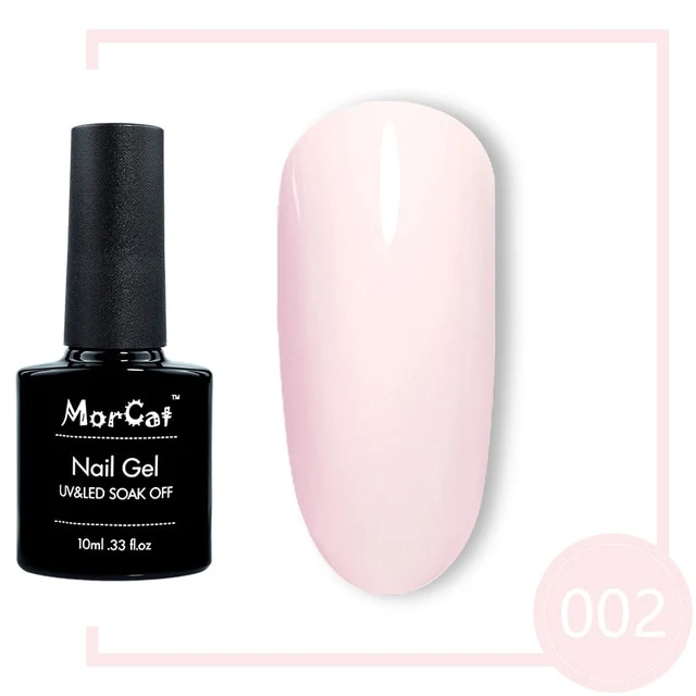 MorCat Top And Base Coat 10ml Gel Nail Polish UV Transparent Nail Gel Soak Off No Wipe Primer Gel Varnishes Lacquer Nail Art