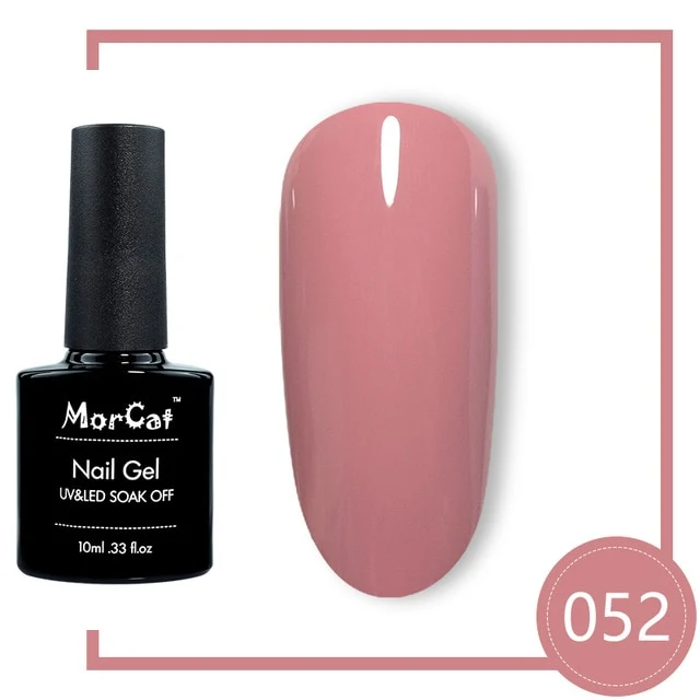 MorCat Top And Base Coat 10ml Gel Nail Polish UV Transparent Nail Gel Soak Off No Wipe Primer Gel Varnishes Lacquer Nail Art