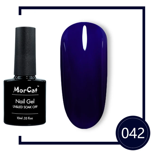 MorCat Top And Base Coat 10ml Gel Nail Polish UV Transparent Nail Gel Soak Off No Wipe Primer Gel Varnishes Lacquer Nail Art