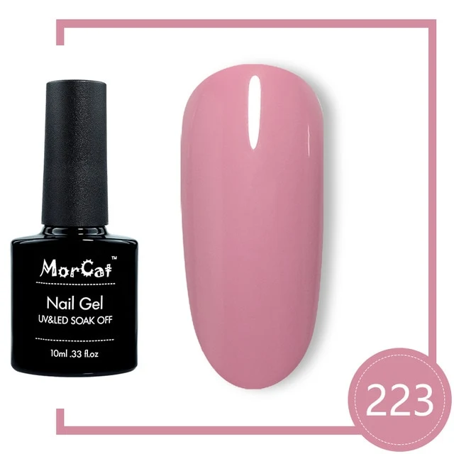 MorCat Top And Base Coat 10ml Gel Nail Polish UV Transparent Nail Gel Soak Off No Wipe Primer Gel Varnishes Lacquer Nail Art