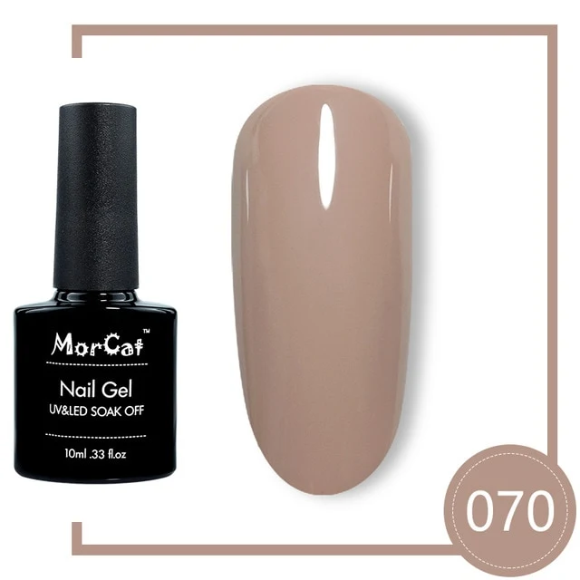 MorCat Top And Base Coat 10ml Gel Nail Polish UV Transparent Nail Gel Soak Off No Wipe Primer Gel Varnishes Lacquer Nail Art