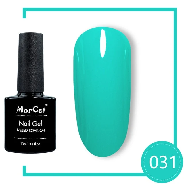 MorCat Top And Base Coat 10ml Gel Nail Polish UV Transparent Nail Gel Soak Off No Wipe Primer Gel Varnishes Lacquer Nail Art