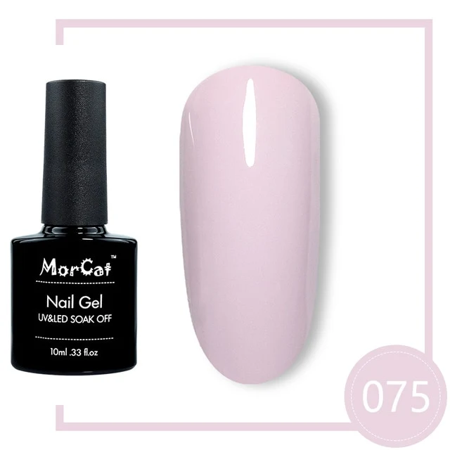 MorCat Top And Base Coat 10ml Gel Nail Polish UV Transparent Nail Gel Soak Off No Wipe Primer Gel Varnishes Lacquer Nail Art