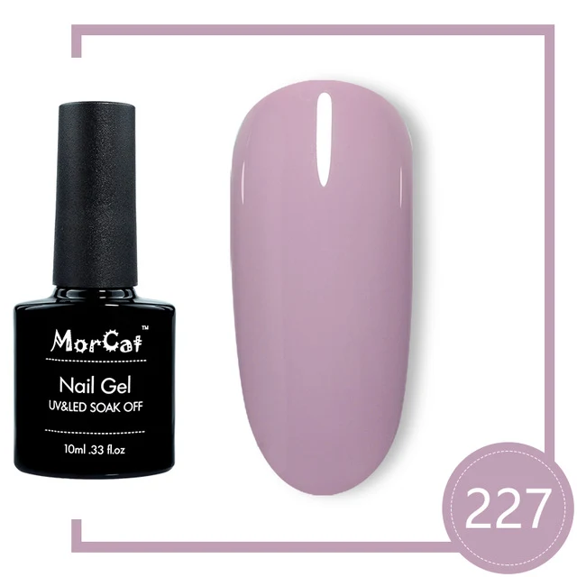 MorCat Top And Base Coat 10ml Gel Nail Polish UV Transparent Nail Gel Soak Off No Wipe Primer Gel Varnishes Lacquer Nail Art
