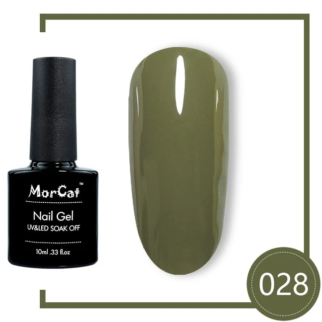 MorCat Top And Base Coat 10ml Gel Nail Polish UV Transparent Nail Gel Soak Off No Wipe Primer Gel Varnishes Lacquer Nail Art