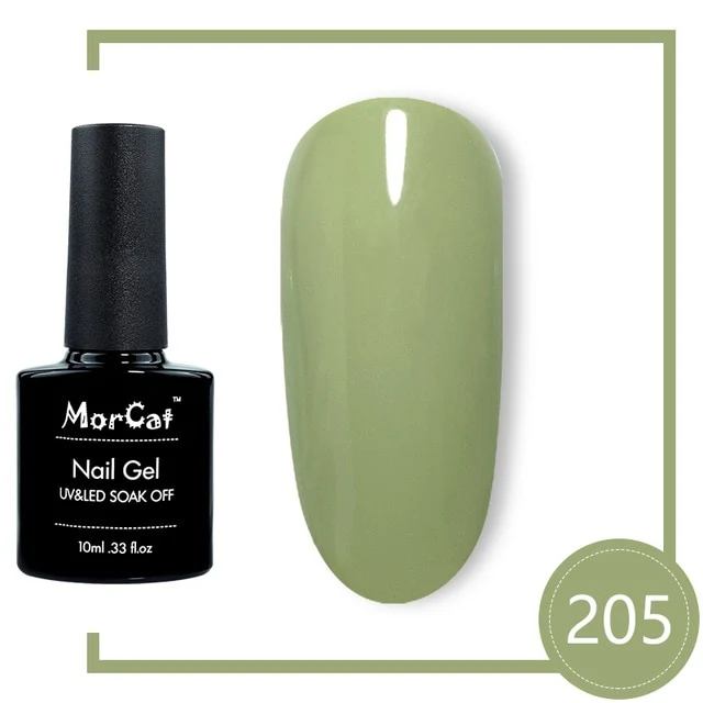 MorCat Top And Base Coat 10ml Gel Nail Polish UV Transparent Nail Gel Soak Off No Wipe Primer Gel Varnishes Lacquer Nail Art