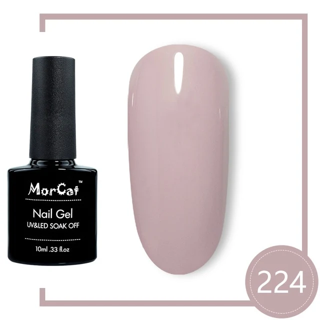 MorCat Top And Base Coat 10ml Gel Nail Polish UV Transparent Nail Gel Soak Off No Wipe Primer Gel Varnishes Lacquer Nail Art