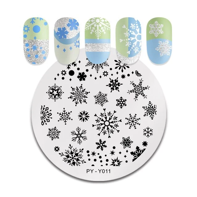 Pict You 8ml Stamping Nail Polish Pure Color Black White Red Nail Art Printing Varnish Manicure DIY Design Stamping Polish